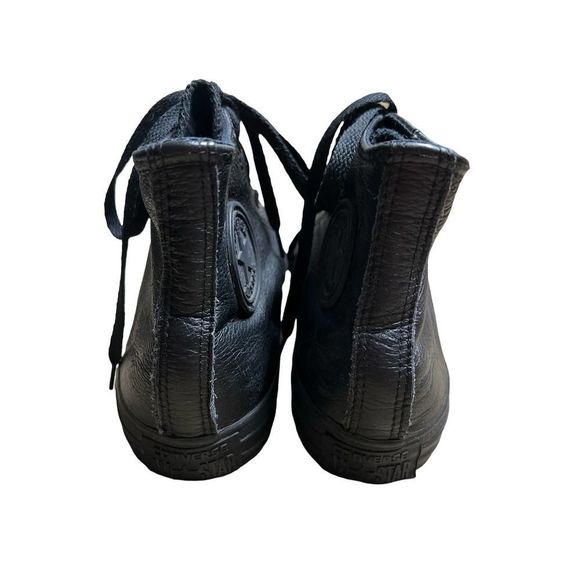Quo Vadis Black Leather Lace-Up Ankle Boots Men’s Size 43/10 main image 4